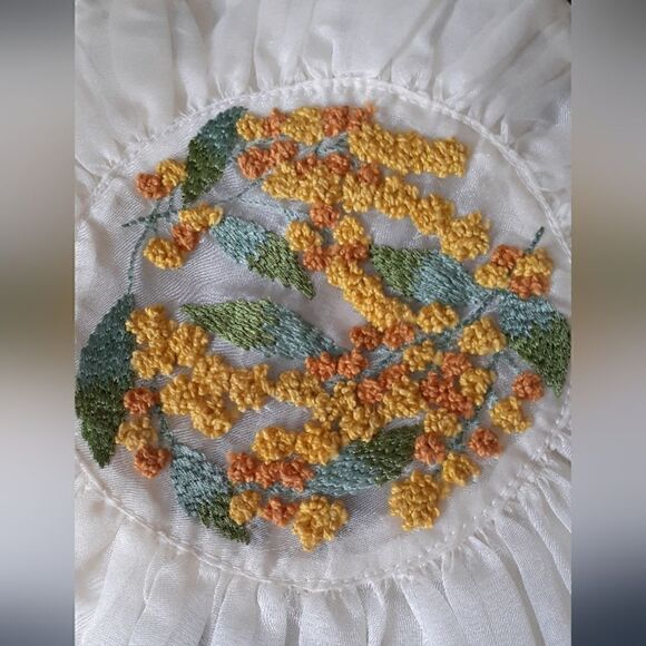 NWT Zara Embroidered Tulle Handbag - Picture 4 of 14